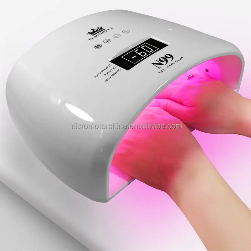 120w Red Light High Quality Durable Lifetime Double Hands Uv Led Nail Lamp dryer For Nail Lounge