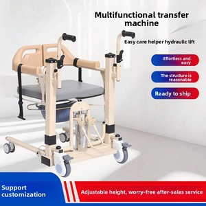 Chaise de transfert hydraulique pour personnes âgées, fauteuil-lève-malade, machine de transfert de lit à lit pour personnes handicapées - Product Image 3