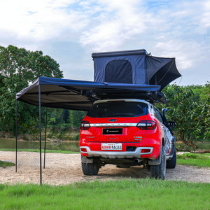 270 °   Tente de camping pour l'extérieur, tente de camping imperméable, tente latérale de voiture pliable, accessoires 4x4 - Product Image 4