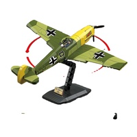 Nouveau modèle de chasseur Spitfire 109E-4 pour soldats, modèle DIY, 631 pièces, briques ABS, 1:32, jouets de construction pour enfants, boîte