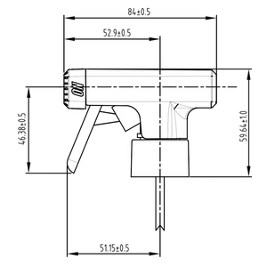 Пластиковый распылитель для мелкого тумана, 28 400/410/415 - Product Image 3