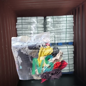 Trapos Industriales de Alto Rendimiento de Colores Mixtos, Trapos de Fibra Clasificados para Limpieza de Derrames de Aceite Industrial y Grasa de Engranajes - Product Image 1