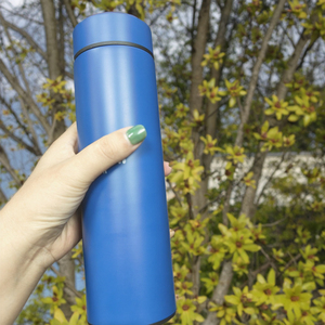 Coated Paper <b>Thermos</b> <b>Cup</b> with Embossed Logo Recycled Materials Household Drinkware - Product Image 3