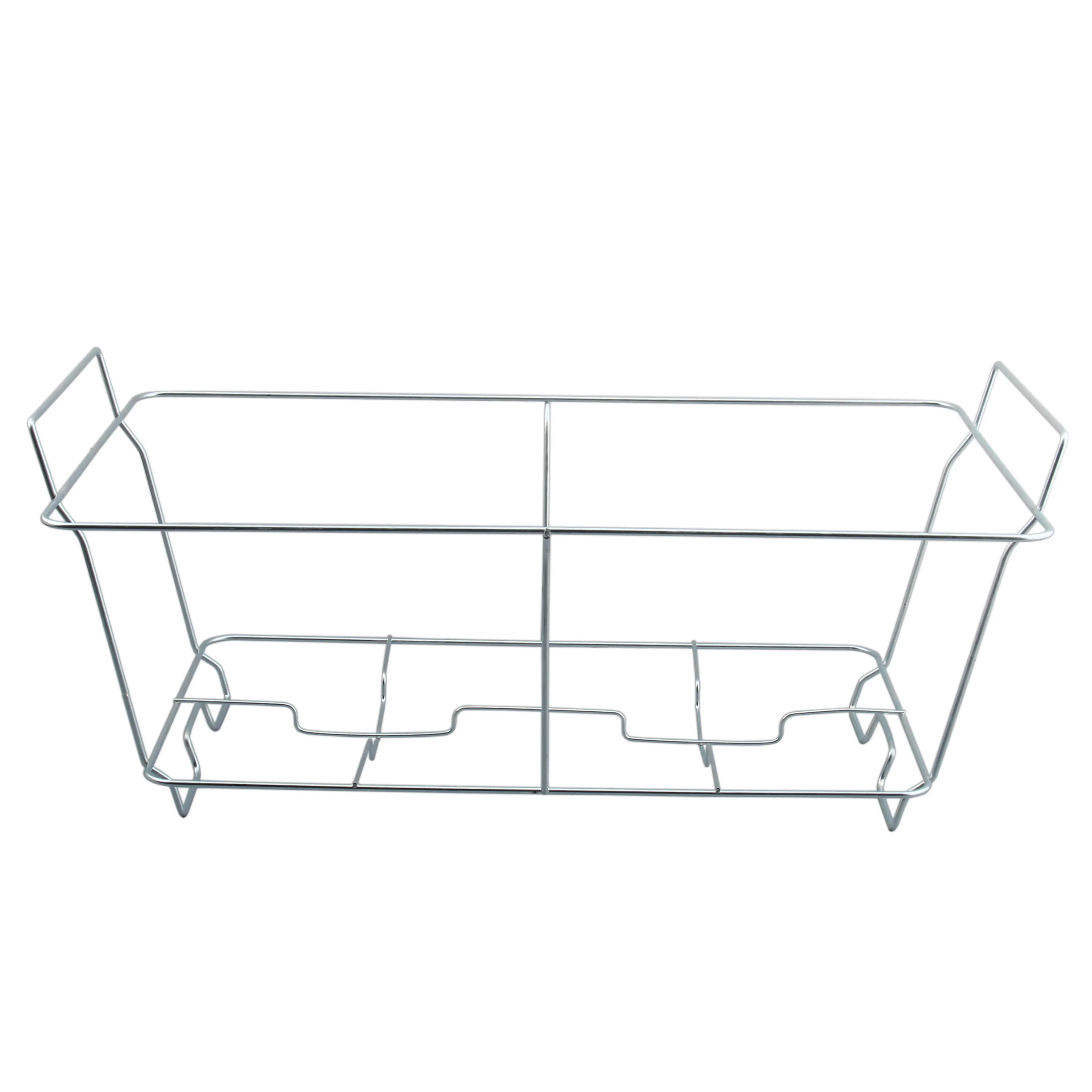 थोक खाद्य फ्रेम बुफे पूर्ण क्रोम कांगड़ी तार कांगड़ी के लिए तार रैक आउटडोर
