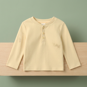Sous-vêtements thermiques minimalistes en mélange de coton couleur unie, doux et traités, pour bébés garçons et filles, collection automne-hiver, auto-chauffants - Product Image 3