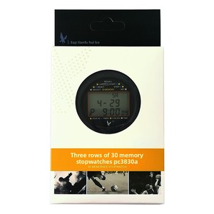 Chronomètre électronique étanche Tianfu PC3830A à trois rangées et 30 tours, en ABS, avec 30 mémoires pour l'entraînement sportif et le fitness - Product Image 5