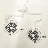 Lampe chirurgicale LED sans ombre pour clinique vétérinaire, source de lumière froide à intensité réglable, verticale, pour examen médical au plafond
