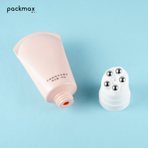 Tubo Exprimible de 100 ml con Aplicador Biselado de 5 Rodillos – Envase Cosmético Vacío para Crema Adelgazante, Bálsamo para Masajes y Ungüento Muscular - Product Image 4