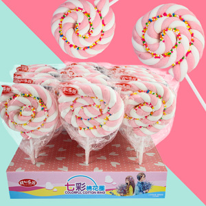 Sucette en coton sucré enroulée en forme de fleur, bonbon <span class=keywords><strong>créatif</strong></span> pour les enfants pour les fêtes - Product Image 1