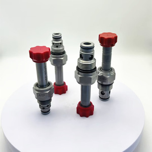Vanne à cartouche solénoïde 2 positions 2 voies normalement ouverte pour ensemble directionnel hydraulique, corps en acier allié - Product Image 2