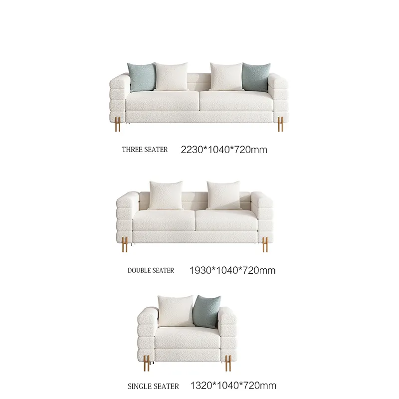 HARGA TERBAIK Set Sofa Ruang Tamu Minimalis Modern Nordic