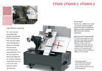 Tour CNC numérique à broche unique haute précision 2 axes avec système de commande Syntec, capacité moyenne, précision 0,005 mm 8 porte-outils avec garantie d'un an