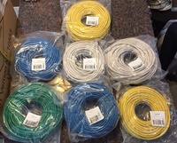 Kabel Jaringan Pabrik Kabel 1m 40m cat5e 0.3m lan cat6 cca cat 6 RJ45 LAN Kabel Patch Jaringan Internet 0.5m - 100m