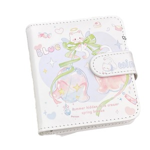 Carnet à feuilles mobiles M5 Bellflower - Cadeau portable, compact et élégant, mini carnet en cuir PU détachable avec fermeture magnétique - Product Image 5