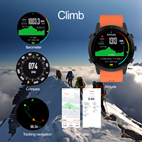 Reloj Deportivo GPS de Alto Rendimiento Sunroad, Navegación de Rutas, Monitor de Actividad Física, Triatlón, Correr, Natación, Ciclismo, Escalada, Senderismo