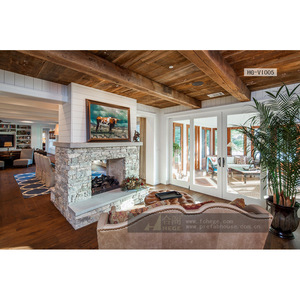 HG-V1005 Light Steel Frame Villa <b>Prefab</b> <b>House</b> Farmhouse Design Total Project Solution - Product Image 4