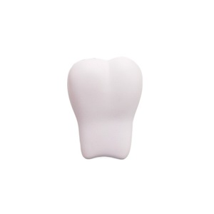 Balle anti-stress en mousse souple en forme de dent avec logo personnalisé, jouet de relaxation à presser, vente en gros - Product Image 2