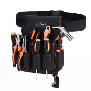 Sac de ceinture à outils Oxford personnalisé, multifonctionnel, portable, pour charpentier, électricien, poche de travail, ceinture à outils - Product Image 3