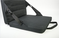 Coussin de siège chauffant pliable avec 3 niveaux de chauffage pour camping pêche chaise de bureau sièges de stade