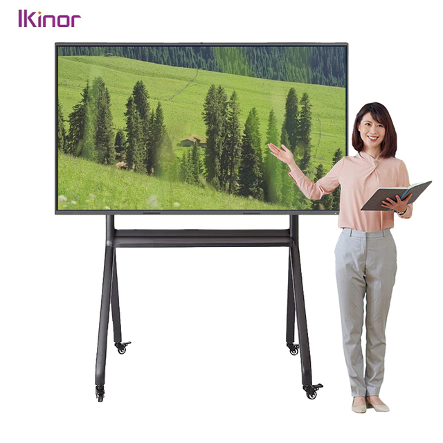 Smart Board Interactive Flat Panel 98 Inch 4K Resolution Interactive Whiteboard Capacitive Touch Screen Android 11.0 for
