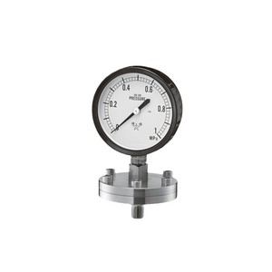 Manomètre à diaphragme Migishita BT-1 0-1 Mpa, montage inférieur côté droit, fabriqué au Japon - Product Image 1