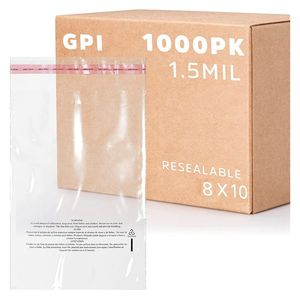 Polisacco in Cellophane personalizzato confezione poli sacchetto di plastica trasparente Opp con avvertenze di soffocamento borse per l'imballaggio di magliette per abbigliamento - Product Image 4