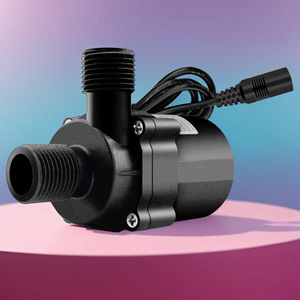 Bomba de Agua Centrífuga Dc41b 12V 20W con Descarga de 20 mm para Inodoro, Lavadora de Cabello, Lavavajillas, Mejora de Instalación - Product Image 1