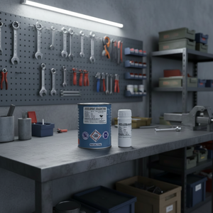 Gelcoat époxy rouge brillant avec finition de qualité industrielle JYOTI 1758 pour moteurs, panneaux et composants - Product Image 2