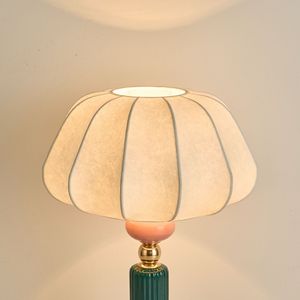 Modern Minimalist Ceramic Table <b>Lamp</b> <b>Led</b> <b>Light</b> Source E27 Switch Control Home Bedroom Decor Luxury Ambient Lighting - Product Image 2