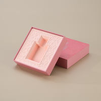 Boîte d'emballage personnalisée en pulpe moulée biodégradable et écologique, plateau pour bouteilles de parfum et fragrances