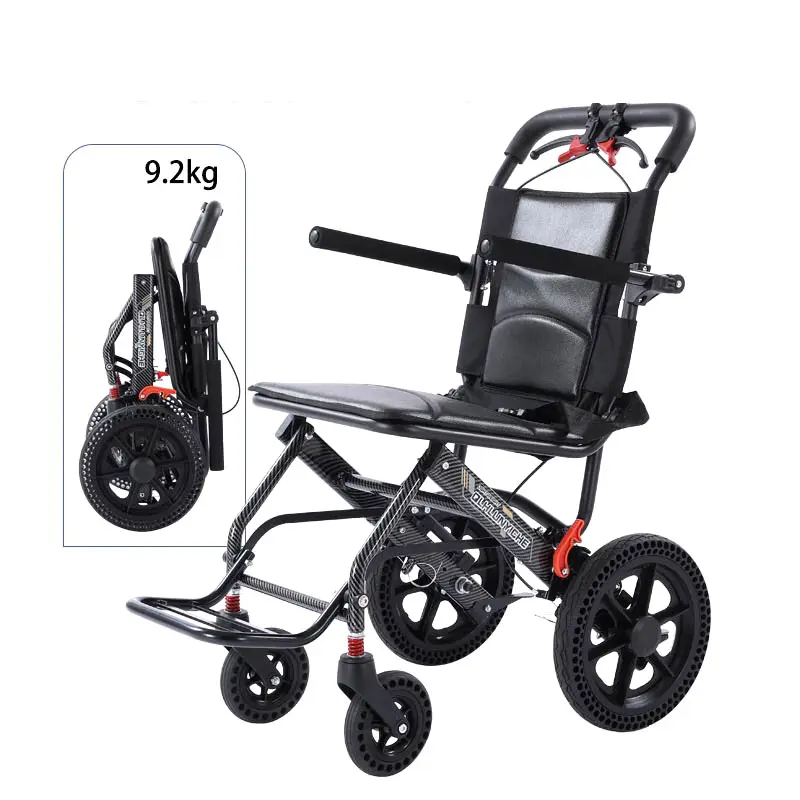 New Arrival High Quality Comfortable Wheelchair Luxury Wheelchairs Aluminum Manual Wheelchairs