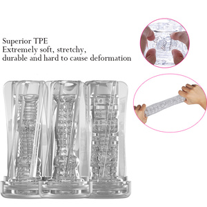 Großhandel Adult Male Masturbation Mastur bator Vibration Pocket Sexspielzeug - Product Image 6