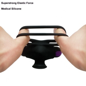 Mannelijke Seksspeeltjes Tijdvertraging Draadloze Afstandsbediening Vibrator Massage Vibrerende Penis Haan <span class=keywords><strong>Ring</strong></span> - Product Image 5