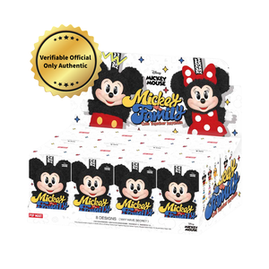 Original <span class=keywords><strong>POP</strong></span> the <span class=keywords><strong>Mickey</strong></span> Family MART Cute Together llavero serie artesanía Anime figura vinilo caja ciega regalo coleccionable - Product Image 1