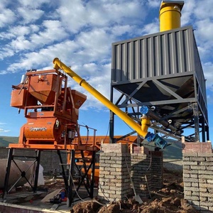 JS500 Doppelwellen-Betonmischer 0,5 m Doppelspiral-Motor pumpe mit großer Kapazität Motor kern komponenten für Beton mischa lagen - Product Image 2