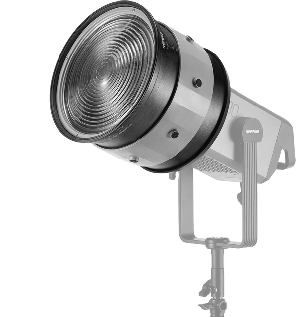 NEEWER CSF10 10" Fresnel Lens for Bowens CB/AS LED Lights up to 600W