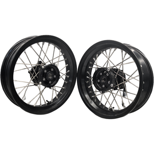 Jeu de roues à rayons en aluminium sans chambre à air 21/18/17 pour KTM SMC 690/pour Husqvarna 701/pour GasGas <span class=keywords><strong>700</strong></span> - Product Image 6