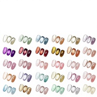 Gel semi-permanent 15ml OEM, logo personnalisé, marque privée, vernis gel UV à retirer par trempage, magnétique, végétalien, non toxique, flacon DIY