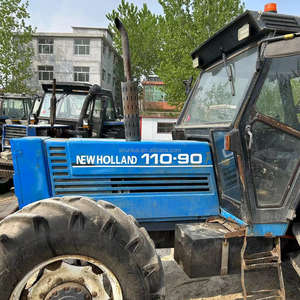 Подержанные хорошо используемые тракторы FIAT 110-90 110 л.с. 180-90 180 л.с., итальянские сельскохозяйственные Тракторные машины 4WD Ford - Product Image 4