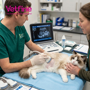 Equipamento de Diagnóstico Veterinário, Scanner de Ultrassom Portátil, Sistema de Ultrassom Colorido 3D 4D <span class=keywords><strong>Doppler</strong></span> - Product Image 2