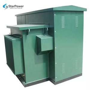 Transformador montado en almohadilla trifásico de alta calidad 13.8kv 300kva 1000kva con entrada de 110V y forma de bobina de voltaje de salida de 380V - Product Image 1