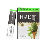 Poudre de Matcha de Qualité Alimentaire pour Latte, Boisson Instantanée, Sachet Portable, Vente en Gros, Substitut de Repas Standard, Conforme aux Normes UE