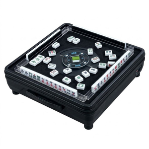 Automatic Mahjong Table Portable Game With Built-In Screen for Family Play 4 Players Battery and Usb Powered Portable M - Product Image 2