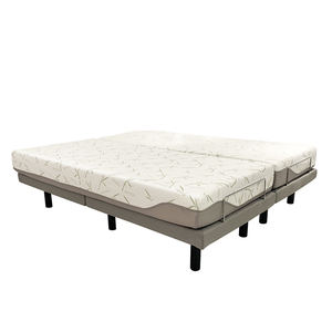 Bölünmüş kral ikiz XL tam kraliçe masaj kafa ayak elektrikli ayarlanabilir yatak tabanı ile yatak - Product Image 3