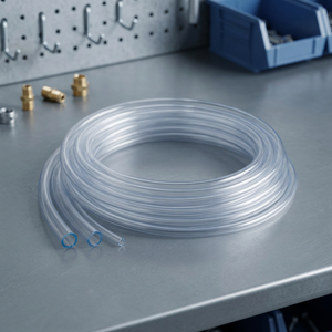 Tuyau d'irrigation en PVC transparent résistant au froid de 1/4 po, souple et lisse pour une résistance élevée à la chaleur, longueur de 100 m - Product Image 4