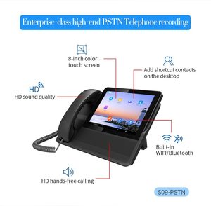 Hot bán 8inch Wifi Android điện thoại thông minh suncomm 5m máy ảnh PSTN VoIP HD thiết bị cầm tay video <span class=keywords><strong>IP</strong></span> điện thoại - Product Image 3