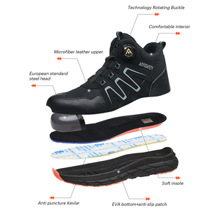 Chaussures <span class=keywords><strong>de</strong></span> sécurité OEM 2025 <span class=keywords><strong>d</strong></span>écontractées, sportives et <span class=keywords><strong>de</strong></span> travail, anti-<span class=keywords><strong>d</strong></span>érapantes, pour le jogging, en daim et toile, avec fourrure, pour les travailleurs <span class=keywords><strong>de</strong></span> la construction et les usines - Product Image 2
