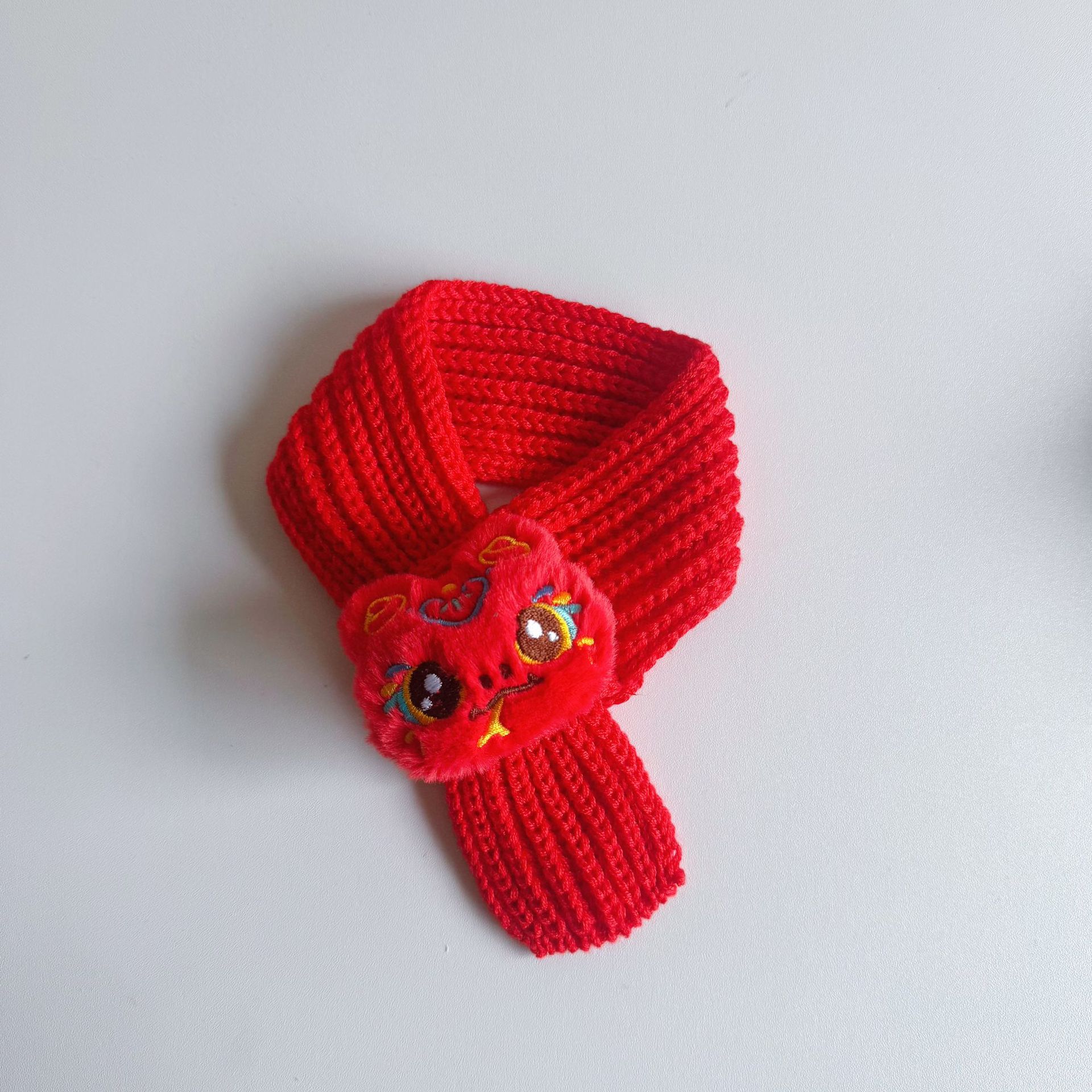 Little red snake scarf
