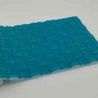 Tissu matelassé en nylon 100% respirant, imperméable, à rayures verticales, tissé et brodé, pour vêtements de bébé, garçons et filles, MINT