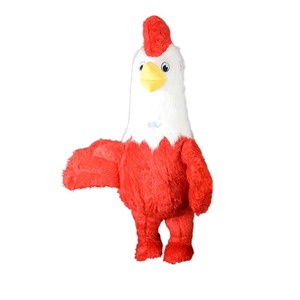 Accessoires de marche publicitaires costume de <span class=keywords><strong>coq</strong></span> en peluche costume de mascotte de poulet <span class=keywords><strong>gonflable</strong></span> pour adultes - Product Image 2